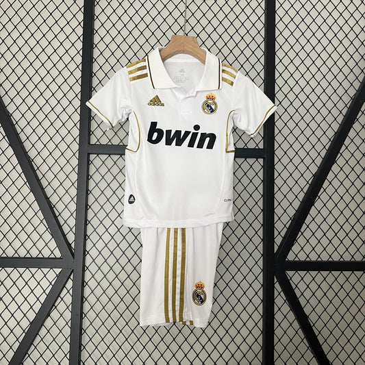 11/12 Real Madrid Home Retro Kids Kit