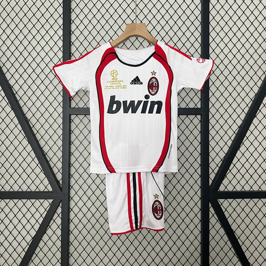 06/07 AC Milan Away Retro Kids Kit