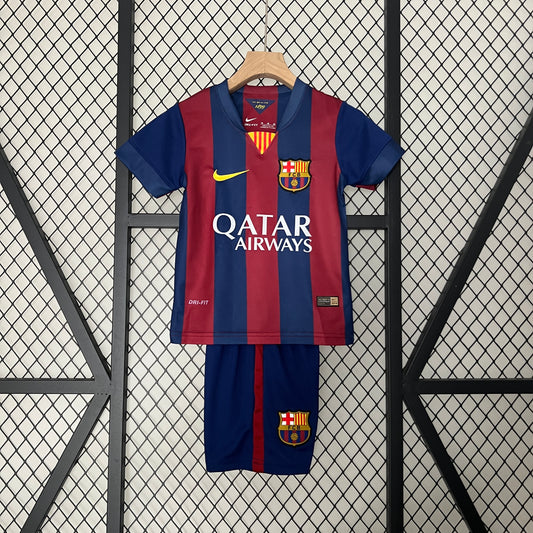 14/15 Barcelona Home Retro Kids Kit