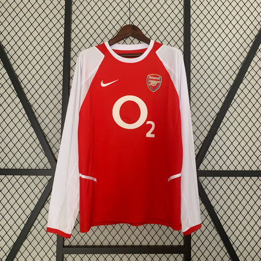 02/04 Arsenal Home Retro Long Sleeve