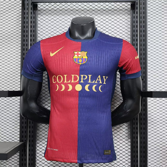 24/25 Barcelona Home Player Version-Coldplay Edition