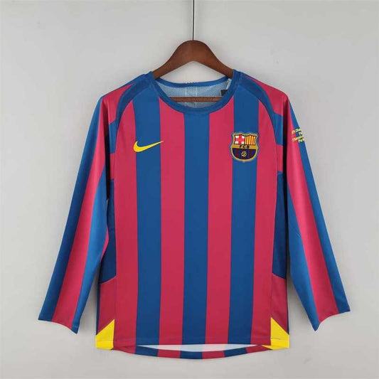 05/06 Barcelona Home Retro Long Sleeve