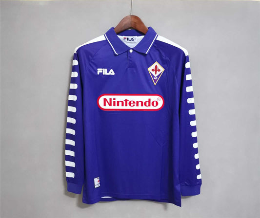 98/99 Fiorentina Home Retro Long Sleeve