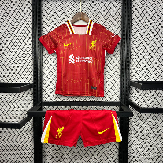 24/25 Liverpool Home Kids Kit