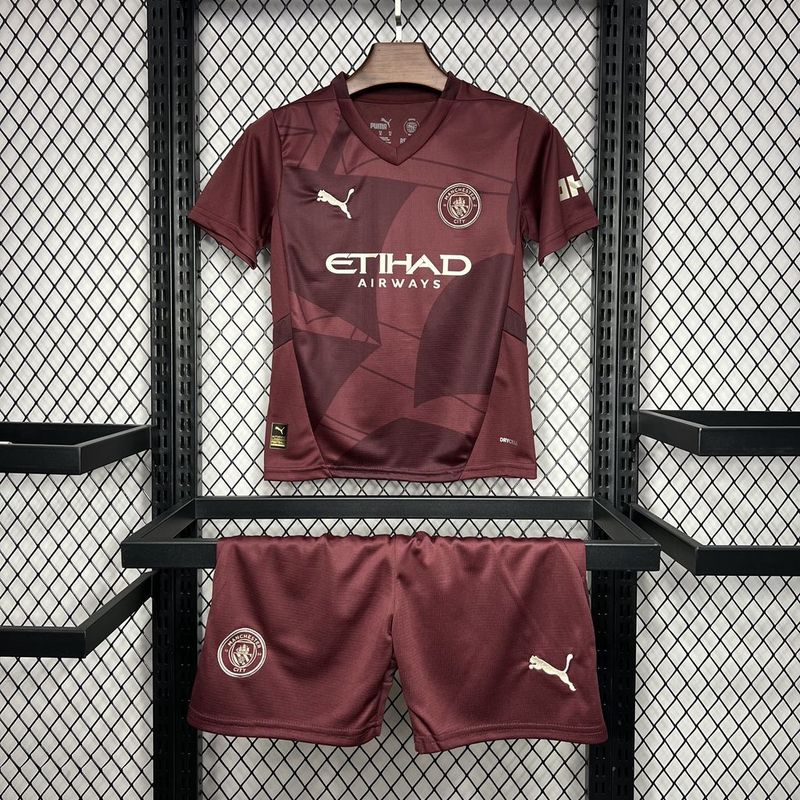 24/25 Manchester City Third Kids Kit