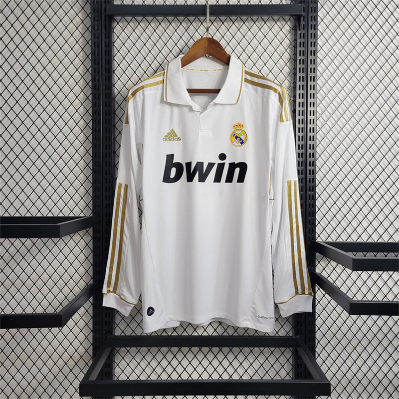 11/12 Real Madrid Home Retro Long Sleeve