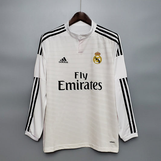 14/15 Real Madrid Home Retro Long Sleeve