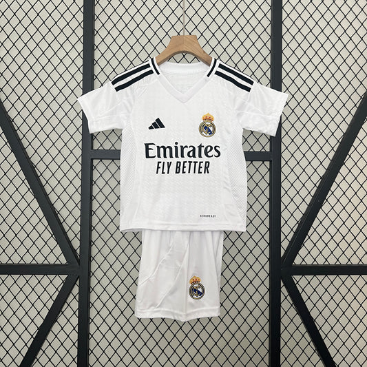 24/25 Real Madrid Home Kids Kit