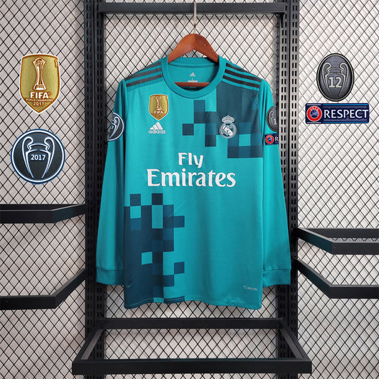 17/18 Real Madrid Third Retro Long Sleeve