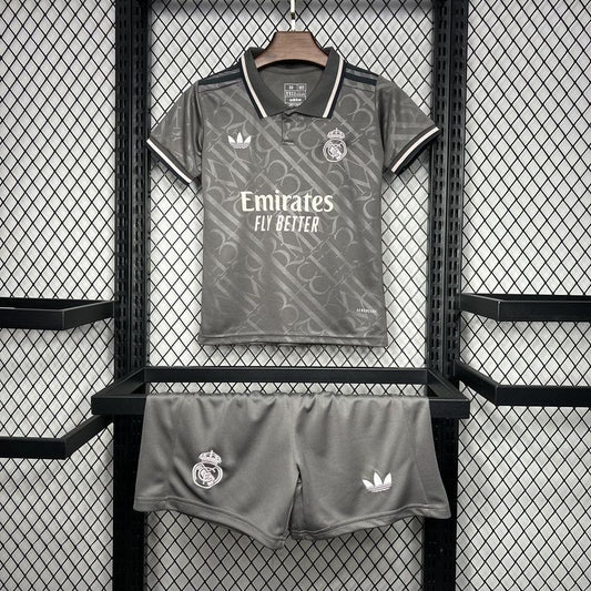 24/25 Real Madrid Third Kids Kit