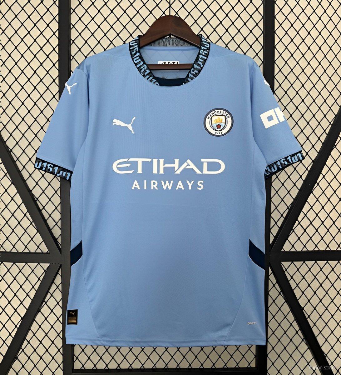 24/25 Manchester City Home Fan Version